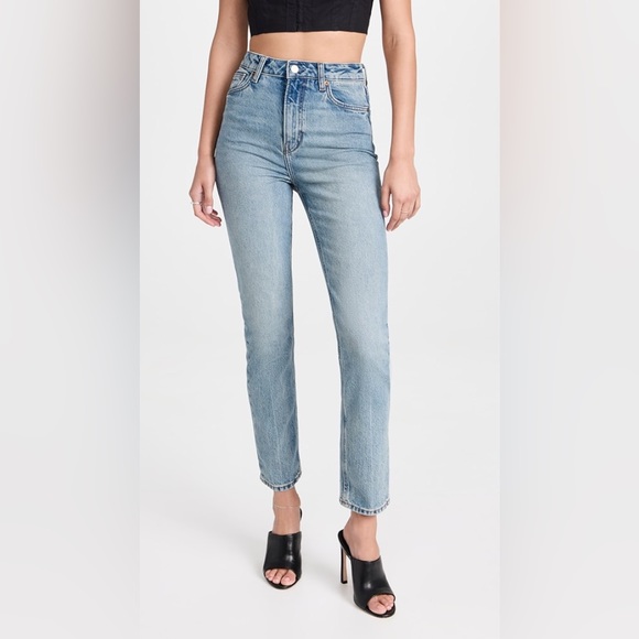 Reformation Liza Ultra High Rise Straight Jeans - Picture 5 of 8